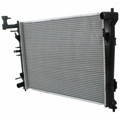 Rareelectrical - Radiator Compatible With 2007-2010 Hyundai Elantra Limited Sport Gl Sedan 2.0L L4 122 Cid Aluminum - Image 2