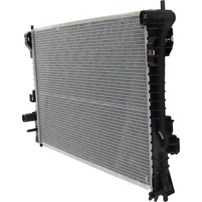 Rareelectrical - Radiator Compatible With 2013-2019 Ford Flex Lincoln Mkt 2011-2019 Explorer 3.5L 3.7L V6 W/Eoc W/O - Image 4