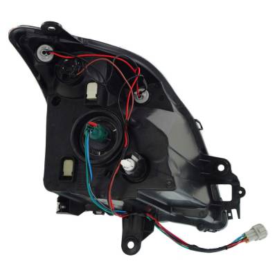 Rareelectrical - New Left Headlight Compatible With Nissan Sentra Se-R Sedan 4 Door 2.5L 2007 2008 2009 By Part - Image 2