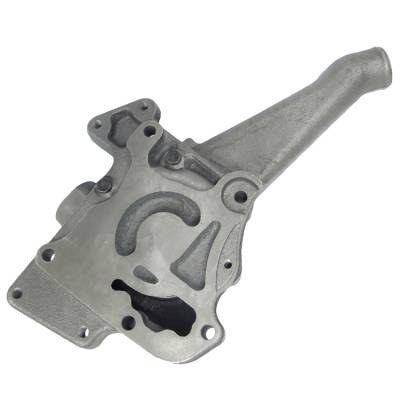 Rareelectrical - New Water Pump W/ Back Plate Fits Mercedes Om366 91-93 A3662006801 A366-200-6801 - Image 2