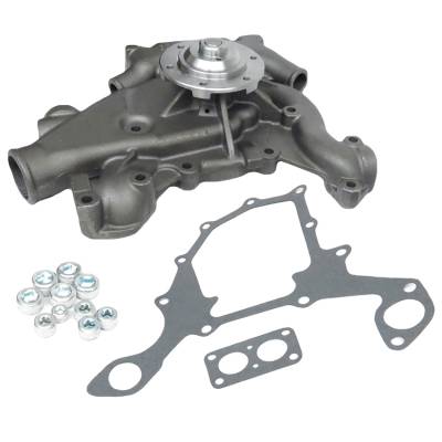 Rareelectrical - New Water Pump With Heater Outlet Compatible With 1980-1990 Chevrolet B60 C60 C70 P60 S7 Detroit - Image 2