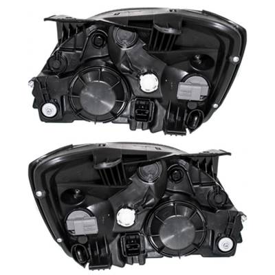 Rareelectrical - New Pair Of Halogen Headlight Compatible With Kia Rio Sedan 2010 By Part Number 92102-1G610 - Image 2