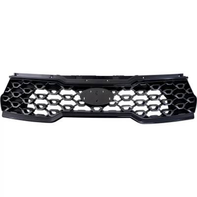 Rareelectrical - New Painted Silver Grille Assembly Compatible With Kia Sorento Sx Prestige 4 Cyl 2.5L Sorento Lx 4 - Image 1