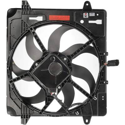 Rareelectrical - New 480 Mm Cooling Fan Assembly Compatible With Jeep Wrangler Sahara 6 Cyl 3.6L Wrangler Sport 6 Cyl - Image 5