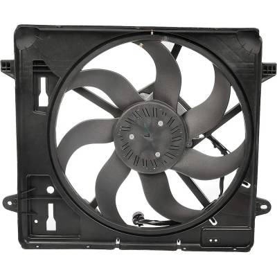 Rareelectrical - New 480 Mm Cooling Fan Assembly Compatible With Jeep Wrangler Unlimited Sahara 6 Cyl 3.6L Wrangler - Image 4