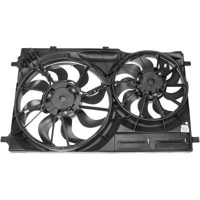 New Dual Cooling Fan Assembly Compatible With Ford Transit-350 Hd Xlt 6 Cyl 3.5L Transit-350 Xlt 6