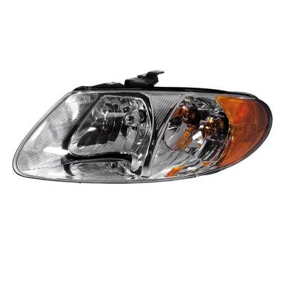 Left Driver Headlight Assembly Compatible With 2006-2007 Chevrolet Cobalt Ss Ltz Coupe Sedan 2.4L