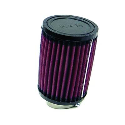 Universal Clamp-On Air Filter 44Mm X 19Mm Flange High Flow Washable Reusable Atv Utv Compatible With