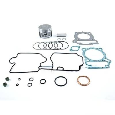 Top End Piston Kit 66Mm Bore +1.00Mm Over Compatible With 1986-1988 Honda Trx200sx Fourtrax 200Sx