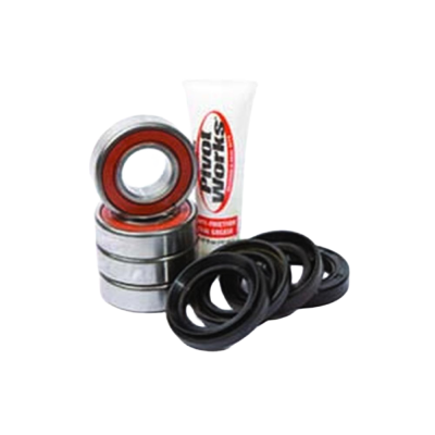 New Atv Front Wheel Bearing Kit Compatible With 1985-1987 Honda Trx250 Fourtrax Bearings Seals Both