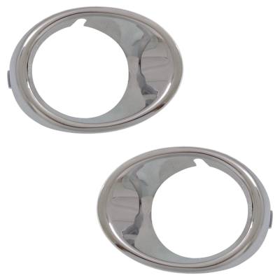 Rareelectrical - New Front Left And Front Right Fog Light Trim Compatible With Chevrolet Sonic Lt Sonic Ls 2012-2016 - Image 1