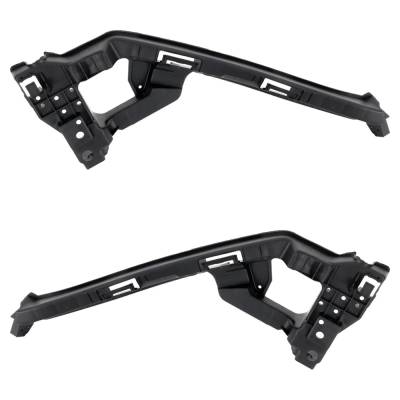 New Front Left And Front Right Bumper Cover Support Compatible With Honda Hr-V Lx 4 Cyl 1.8L Hr-V