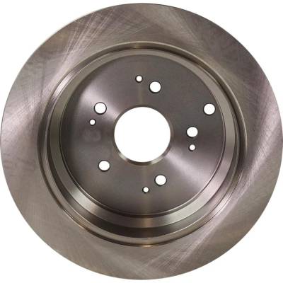Rareelectrical - New Solid Brake Disc Compatible With Honda Odyssey Ex-L 6 Cyl 3.5L Odyssey Lx 6 Cyl 3.5L Ex Cargo - Image 3
