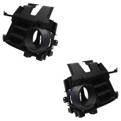 Rareelectrical - New Front Left And Front Right Fog Light Trim Compatible With Acura Tsx A-Spec 4 Cyl 2.4L Tsx Tech 4 - Image 2