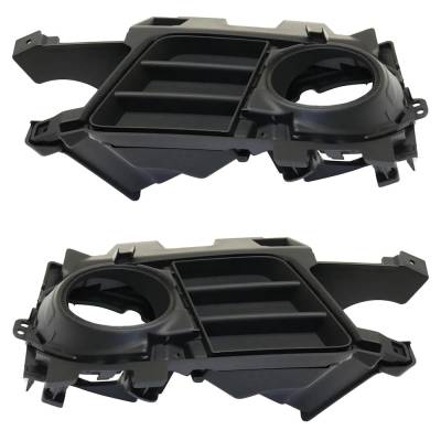 Rareelectrical - New Front Left And Front Right Fog Light Trim Compatible With Acura Tsx A-Spec 4 Cyl 2.4L Tsx Tech 4 - Image 6