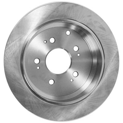 Rareelectrical - New Solid Brake Disc Compatible With Honda Odyssey Touring 6 Cyl 3.5L Odyssey Dx 6 Cyl 3.5L Odyssey - Image 3