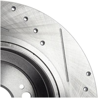 Rareelectrical - New Solid Brake Disc Compatible With Acura Tl Base 6 Cyl 3.5L Tl Sh-Awd 6 Cyl 3.7L 2009-2014 By - Image 7