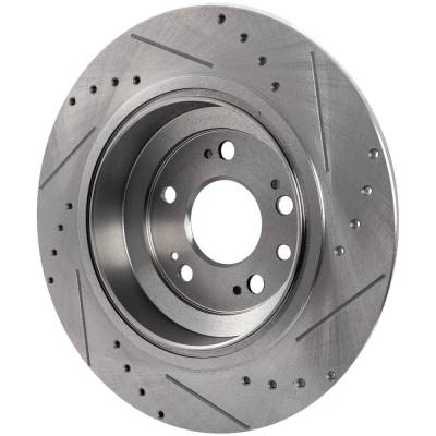 Rareelectrical - New Solid Brake Disc Compatible With Acura Tl Sh-Awd 6 Cyl 3.7L Tl Base 6 Cyl 3.5L 2009-2014 By - Image 6