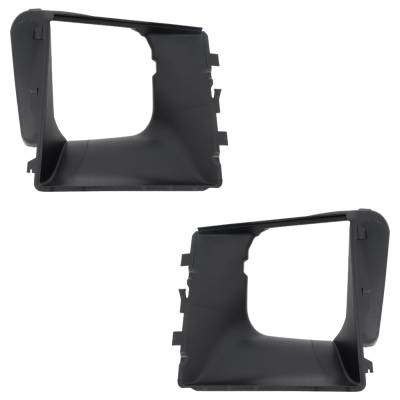 Rareelectrical - New Front Left Front Section And Right Section Air Intake Duct Compatible With Porsche Cayenne Base - Image 2