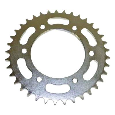Rear Drive Sprocket 37T 520 Chain Steel Compatible With Kawasaki Tecate 250 (Kxt250-B) 1986-1987
