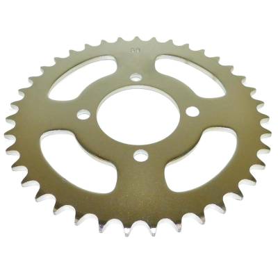 Rear Drive Sprocket 39T 520 Chain Steel Compatible With Kawasaki Kfx 400 (Ksf400) 2003-2006 398Cc