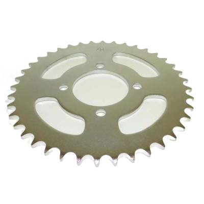 Rear Drive Sprocket 40T 520 Chain Steel Compatible With Kawasaki Kfx 400 (Ksf400) 2003-2006 398Cc