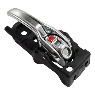 Rareelectrical - Front Or Rear Left (Driver Side) Interior Door Handle Compatible With 2014-2018 Jeep Cherokee Silver - Image 2