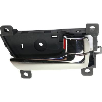 Front Or Rear Passenger Side Interior Door Handle Compatible With 2011-2015 Kia Sorento Chrome With
