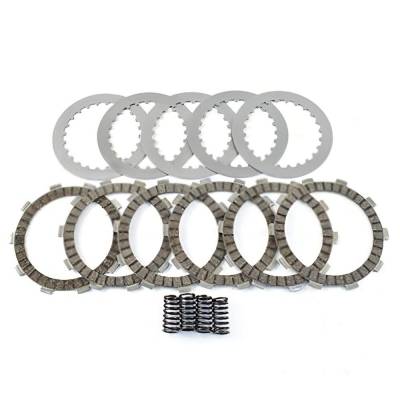 Clutch Friction Steel Plates Springs Kit Compatible With 1996-2004 Honda Xr250r Xr 250R 249Cc Sohc