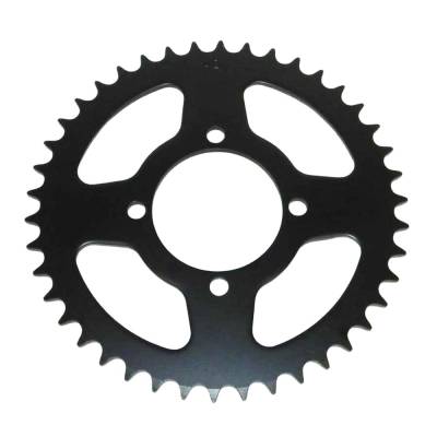 Rear Drive Sprocket 42T 428 Chain Steel Compatible With Yamaha Bolt Ytm 200 Tri-Moto 1983-1985 196Cc