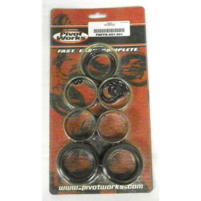 46Mm Kyb Inverted Fork Rebuild Kit Compatible With 1996-2007 Honda Cr125r Cr250r Cr500r 2-Stroke