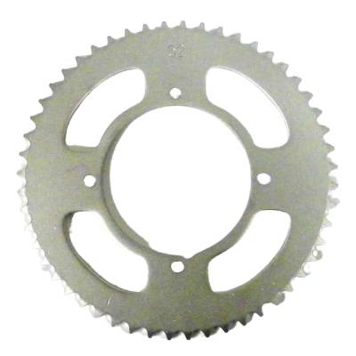 Rear Drive Sprocket 52T 428 Chain Steel Compatible With Kawasaki Kx 80 Kx-Bw 80 (Big Wheel) Kx 85 Kx