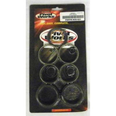 48Mm Kyb Inverted Fork Rebuild Kit Compatible With 2002-2003 Kawasaki Kx125 Kx250 2-Stroke Motocross