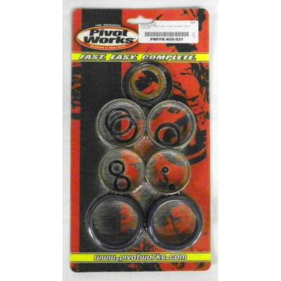 48Mm Kyb Fork Rebuild Kit Compatible With 2004-2005 Kawasaki Kx250f Kx125 Kx250 2004-2006 Suzuki