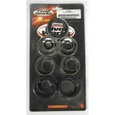 47Mm Showa Inverted Fork Rebuild Kit Compatible With 2005-2008 Suzuki Rm125 2004-2008 Rm250