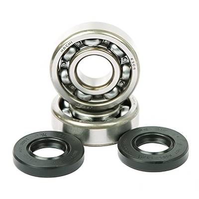 New Crankshaft Main Bearing And Seal Kit Compatible With 2000-2026 Kawasaki Kx65 Kx85 Kx100 Kx112