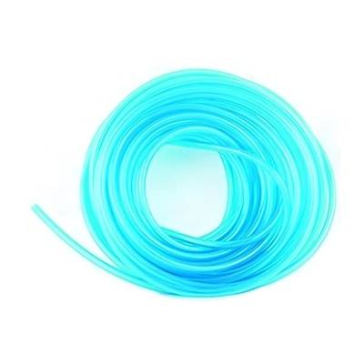 Polyurethane Fuel Line Hose 3/8" Inner Diameter X 50 Foot Roll Transparent Blue Compatible With