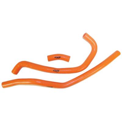 Radiator Hose Compatible With Yamaha Raptor 700 700R Se 686Cc 2006-2012 Atv Orange Silicone Coolant