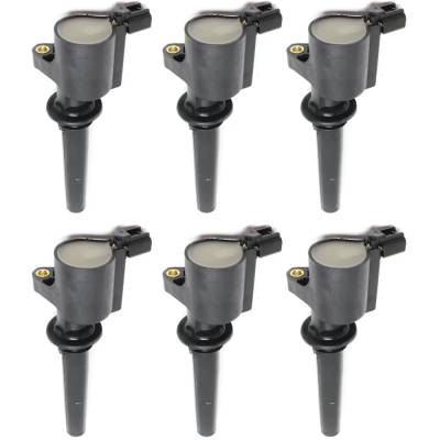 Rareelectrical - New Ignition Coil Compatible With Ford Mazda Mercury Five Hundred Sel 6 Cyl 3.0L Taurus Ses 6 Cyl - Image 6