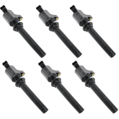 Rareelectrical - New Ignition Coil Compatible With Ford Mazda Mercury Tribute Dx 6 Cyl 3.0L Escape Xls 6 Cyl 3.0L - Image 1