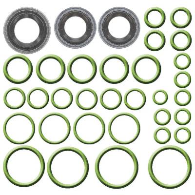 New A/C O-Ring And Gasket Seal Kit Compatible With Gmc G3500 Rally Stx 6 Cyl 4.3L Savana 3500 Base 6