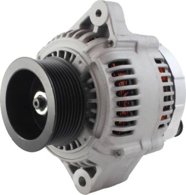 Rareelectrical - 12V 120 Amp Alternator Compatible With Komatsu Jlg G6-42A G9-43A G10-43A Telehandler Denso - Image 4