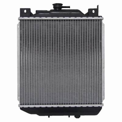 Rareelectrical - New Radiator Compatible With Part Numbers 2080 Cu1168 1770063 1770063B11 8011168 1168 - Image 1