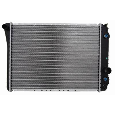 Rareelectrical - Radiator Compatible With 1989-1996 Chevrolet Corvette 5.7L V8 Crossflow 32Mm Single Row Plastic Tank - Image 2