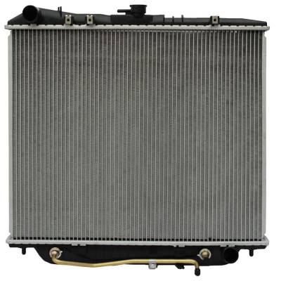 Rareelectrical - Radiator Compatible With 1996-1999 Acura Slx 3.2L 3.5L V6 1992-2002 Isuzu Trooper Downflow 26Mm - Image 2