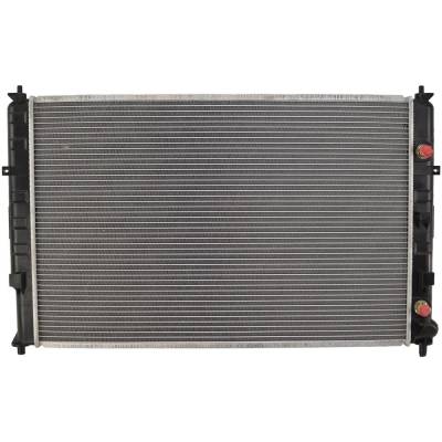 Rareelectrical - New Radiator Compatible With Mpv Van By Part Numbers Cu2456 Aj5215200a Ajd715200 Gy0315200b 8012456 - Image 1