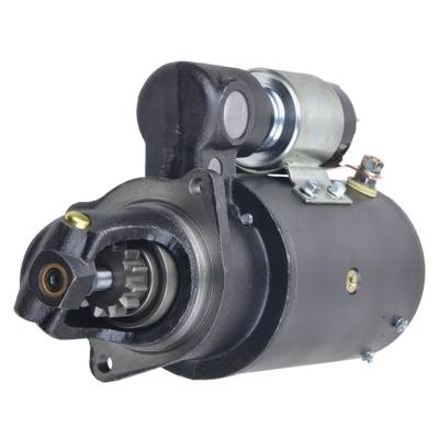 Rareelectrical - New 12 Volt Starter Fits International Tractor T-6 1970 1113196 1113195 1113052 - Image 1