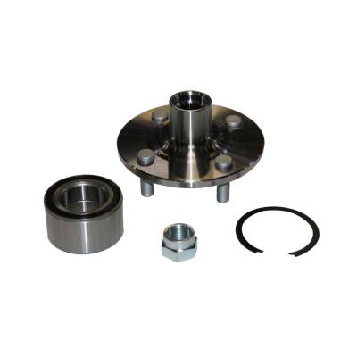Wheel Hub Bearing Repair Kit Front Fits Fwd 4-Lug Abs Pre-Assembled Br930599 Br930599k 44300-Saa-G01