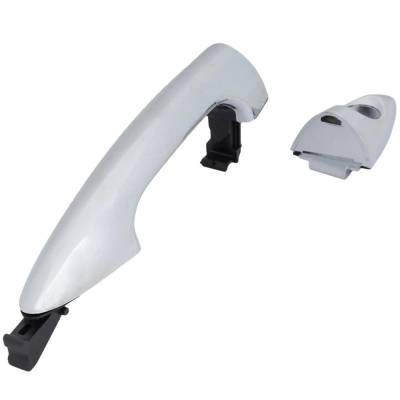 Rareelectrical - Right Front Exterior Door Handle Compatible With 2012-2017 Hyundai Accent Chrome With Key Hole - Image 4