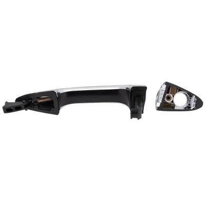 Rareelectrical - Front Right (Passenger Side) Exterior Door Handle Compatible With 2012-2017 Hyundai Accent Chrome - Image 2
